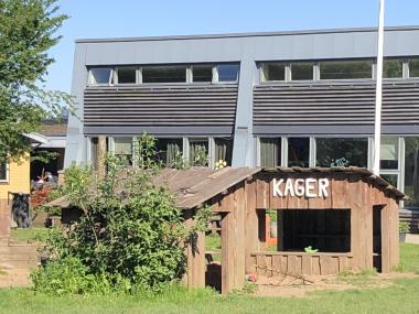 Legehus med titlen kager